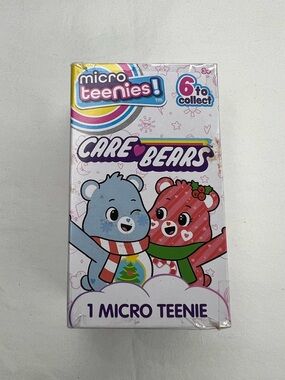Care Bears Blue & Pink Micro Teenie Collectible keychain